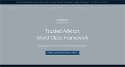 Desktop Screenshot of modernteacher.com