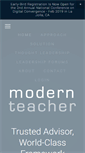 Mobile Screenshot of modernteacher.com